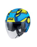 GIVI CASCO JET 123/STRATOS.D/SOLID AZUL/YELLOW - SECURTEX MOTOR S.L (t/a MaximoMoto)