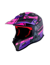 AXXIS-CASCO MX-KIDS WOLVERINE B8 ROSA MATE