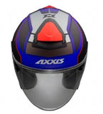 AXXIS-CASCO OF504SV MIRAGE SV VILLAGE B7 AZUL MATE - SECURTEX MOTOR S.L (t/a MaximoMoto)