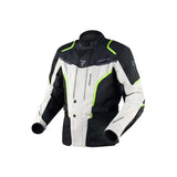 REBEL HORN - TEXTILE JACKET HIKER III BLACK/GREY/FLO YELLOW - SECURTEX MOTOR S.L (t/a MaximoMoto)