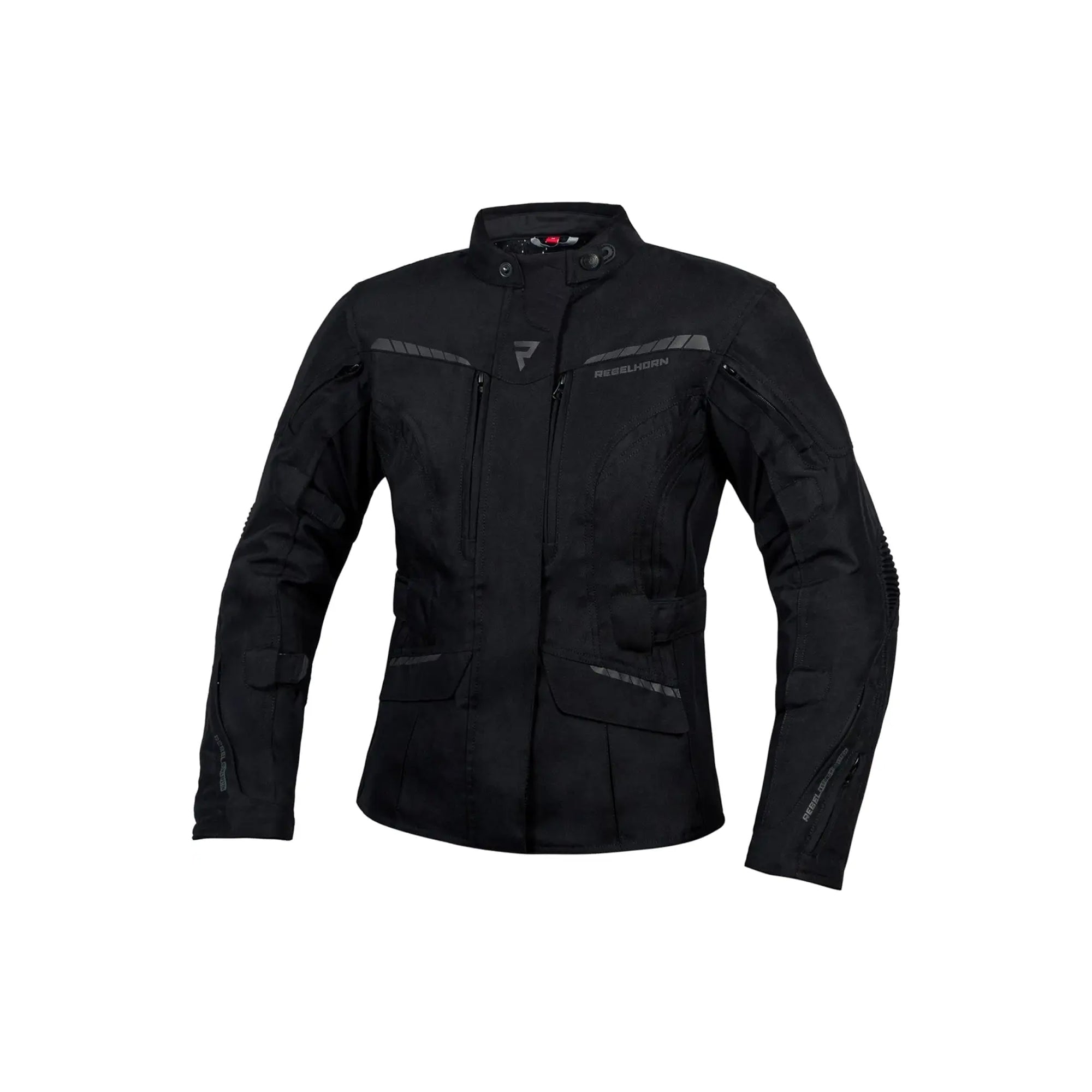 REBEL HORN - TEXTILE JACKET HIKER III LADY BLACK - SECURTEX MOTOR S.L (t/a MaximoMoto)