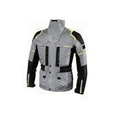 REBEL HORN - TEXTILE JACKET CUBBY IV BLACK/GREY/YELL - SECURTEX MOTOR S.L (t/a MaximoMoto)