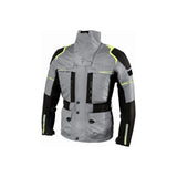REBEL HORN - TEXTILE JACKET CUBBY IV BLACK/GREY/YELL - SECURTEX MOTOR S.L (t/a MaximoMoto)