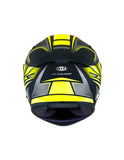 KYT- CASCOS TT-COURSE TOURIST MATT YELLOW FLUO