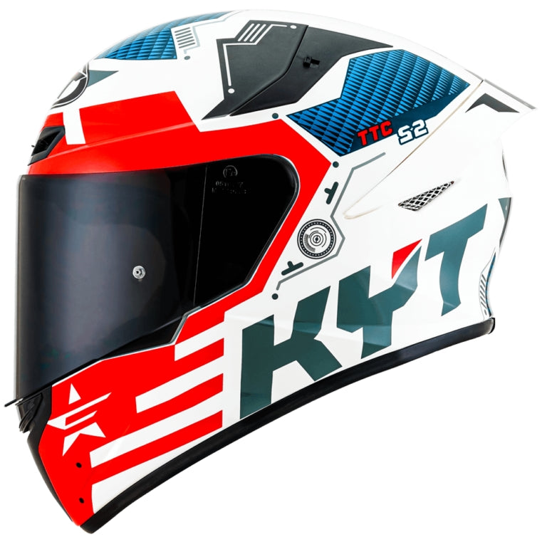 CASCO KYT TT-COURSE FUSELAGE RED - SECURTEX MOTOR S.L (t/a MaximoMoto)
