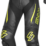 SHUA INFINITY 1 PC MONO DE MOTO HOMBRE NEGRO AMARILLO FLOU