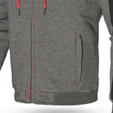 R-TECH - SUDADERA TEXTIL SUSPENTION HODDY NEGRA/GRIS - SECURTEX MOTOR S.L (t/a MaximoMoto)