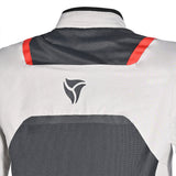 R-TECH SPIRAL MESH JAQUETES DE MOTO HOMES NEGRE BLANC GRIS VERMELL