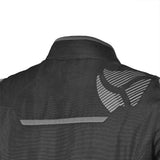 R-TECH Chaqueta Textil Knight Rider (Short) Negro/Antracita - CHAQUETA