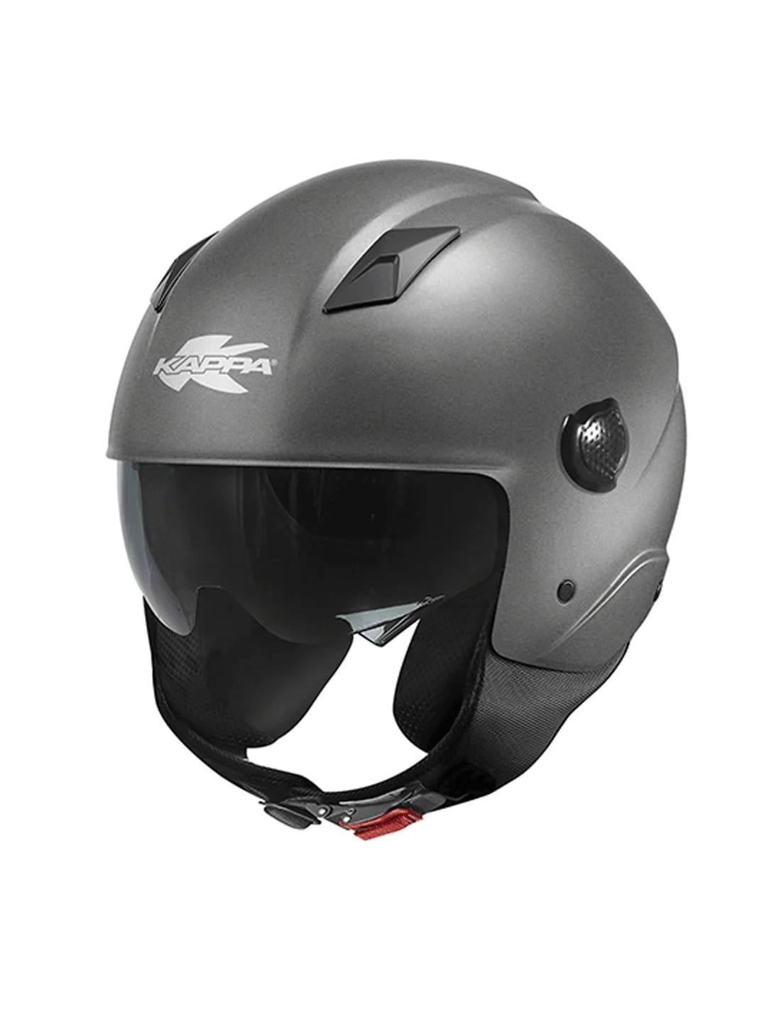 KAPPA KV28 EVO Moto Cara Abierta Casco Titanio - CASCO