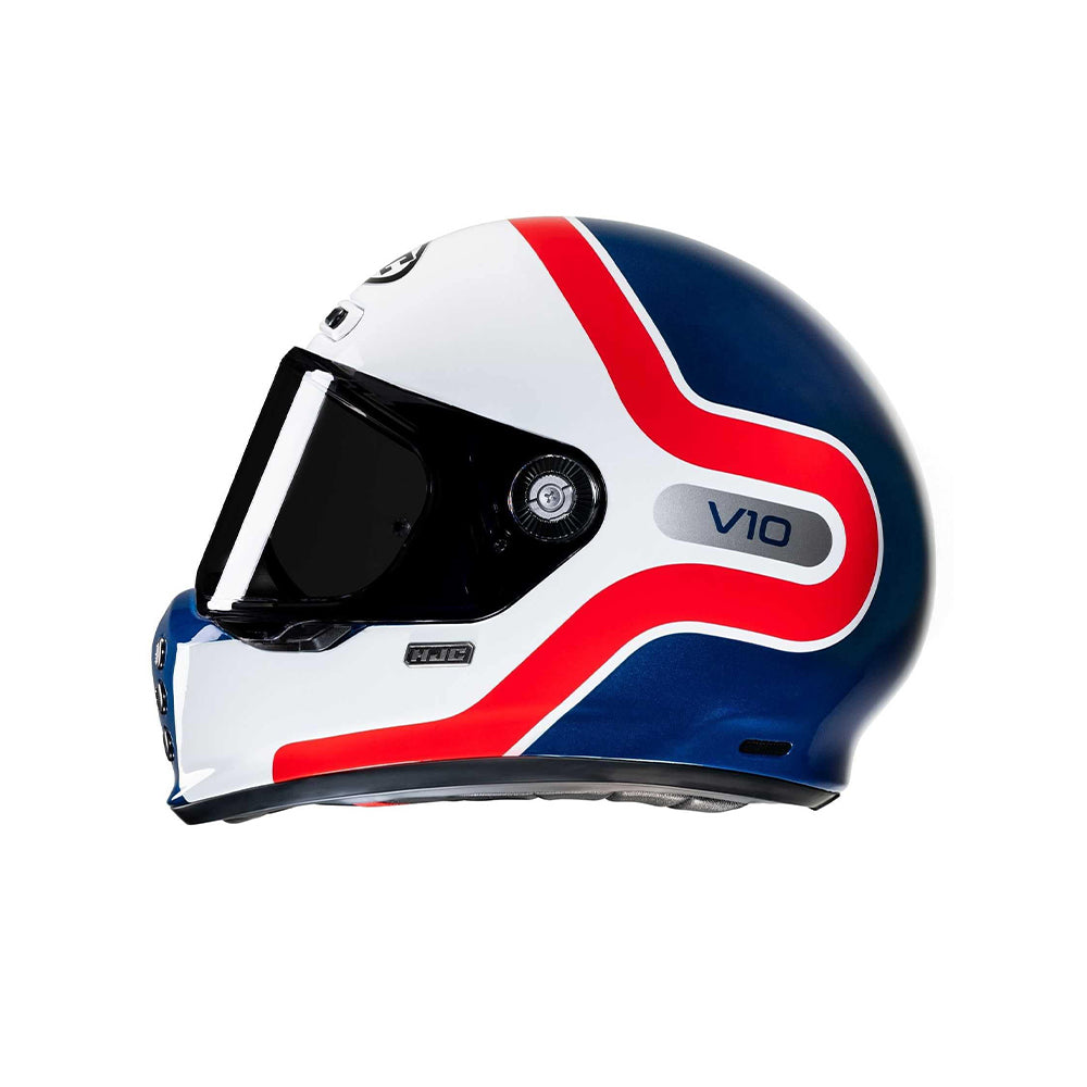 HJC V10 GRAPE MC21 carreras moto integral Casco