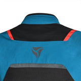 R-TECH SPIRAL MESH CHAQUETA DE MOTO DE HOMBRE TEXTIL AZUL CLARO NEGRO ROJO