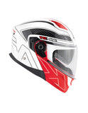 KAPPA KV31 Arizona Moto Abatible Casco Blanco Negro - CASCO