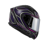 KAPPA KV56 Moto Integral Mujer Casco Negro Mate Rosa - CASCO