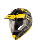 KAPPA KV30 EVO Moto Enduro Casco Negro Titanio Amarillo - CASCO