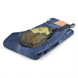 BELA Pantalon Rocker 30L Inseam Denim Jeans CE Azul