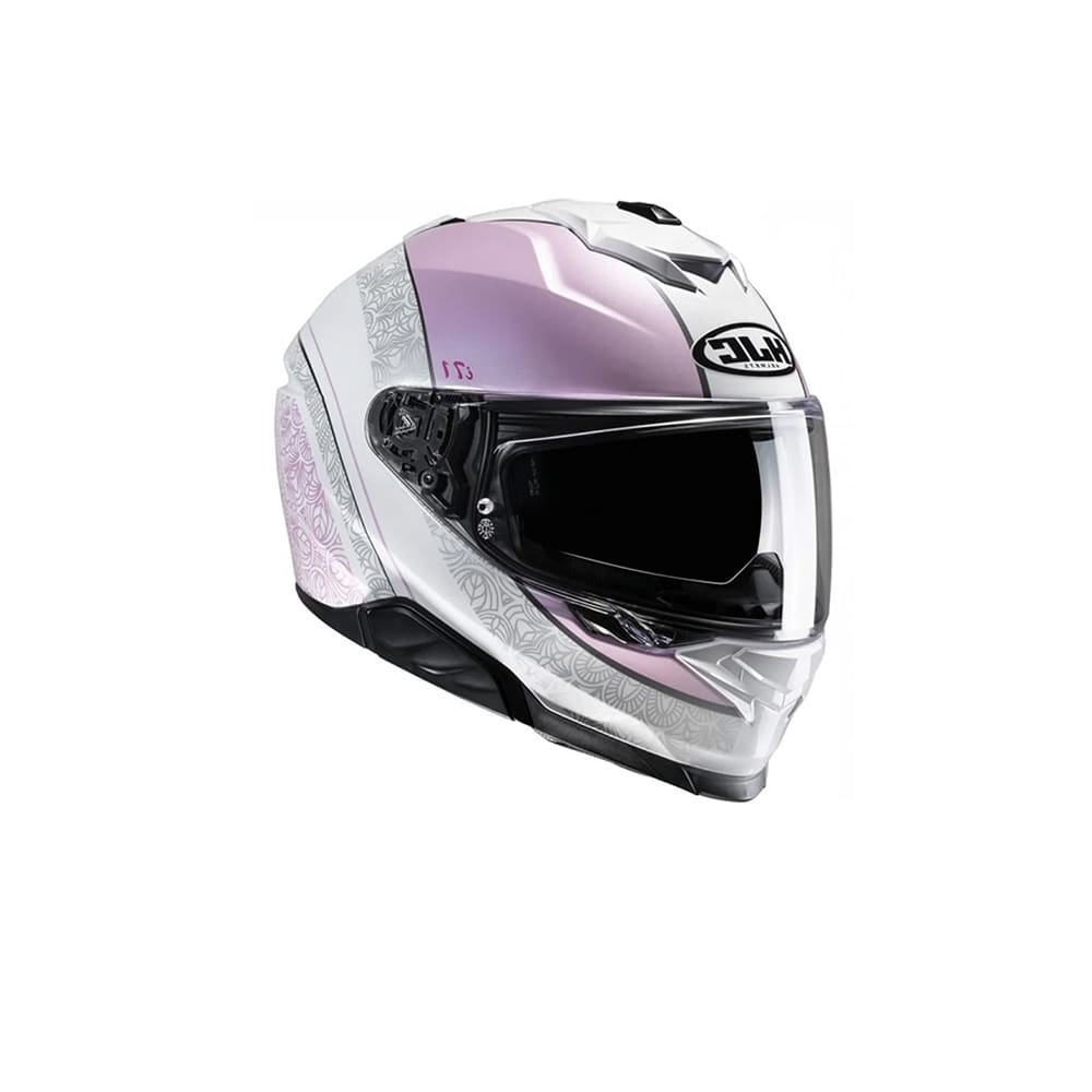 HJC I71 SERA MC8 DEPORTIVO MOTOCICLETA CASCO INTEGRAL BLANCO ROSA