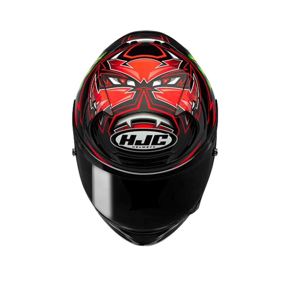 HJC RPHA 12 QUARTARARO RÉPLICA CASCO DE MOTOCICLETA DE CARRERAS CASCO