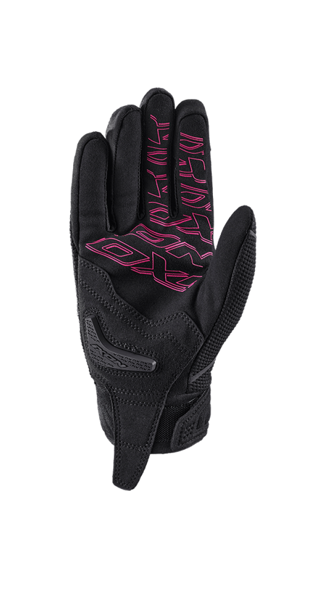 IXON HURRICANE 2 MUJER GUANTES MOTO NEGRO ROSA