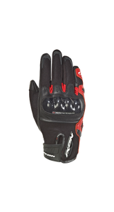 IXON RS RISE AIR hombres Roadster guantes montar negro rojo