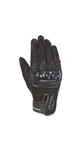 IXON RS Rise Air hombre Roadster Moto Guantes NEGRO