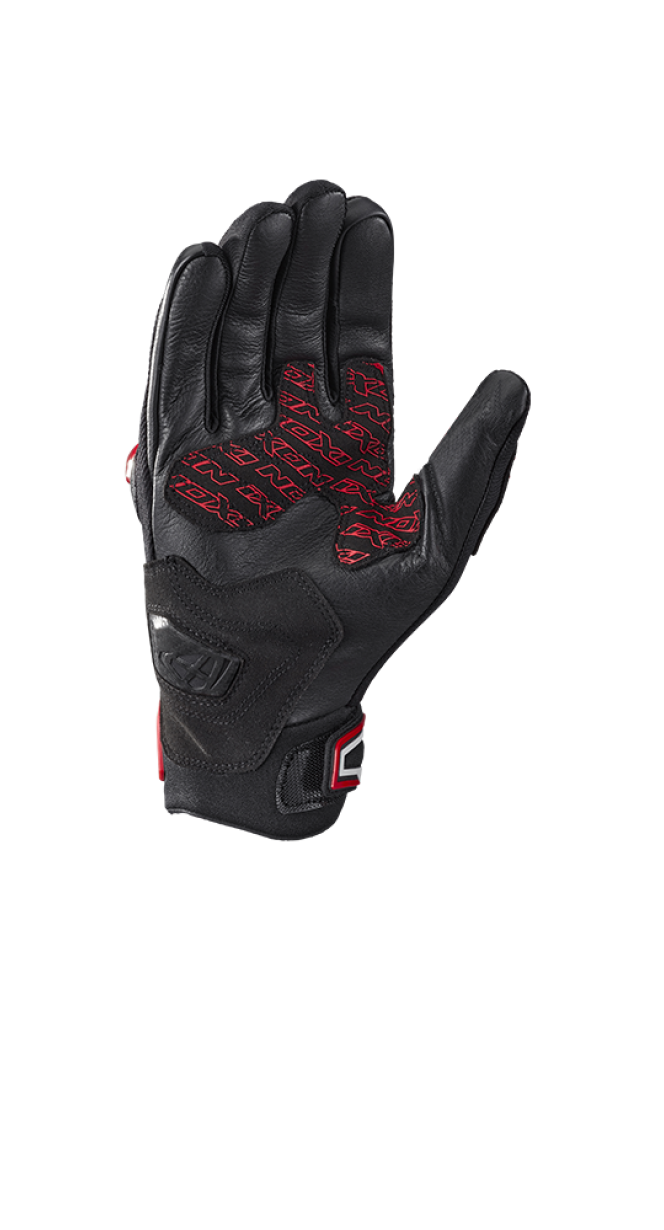 IXON Mirage Air hombres Roadster Guantes negro blanco rojo