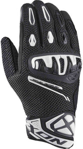 IXON MIRAGE AIRFLOW HOMBRE ROADSTER GUANTES NEGRO BLANCO
