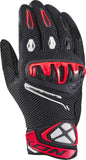 IXON MIRAGE AIRFLOW hombre Roadster moto Guantes Negro Blanco Rojo