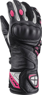 IXON THUND MUJER GUANTES MOTO NEGRO ROSA