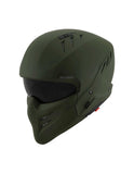SUOMY-CASCOS ARMOR PLAIN MATT ARMY GREEN E06 - SECURTEX MOTOR S.L (t/a MaximoMoto)