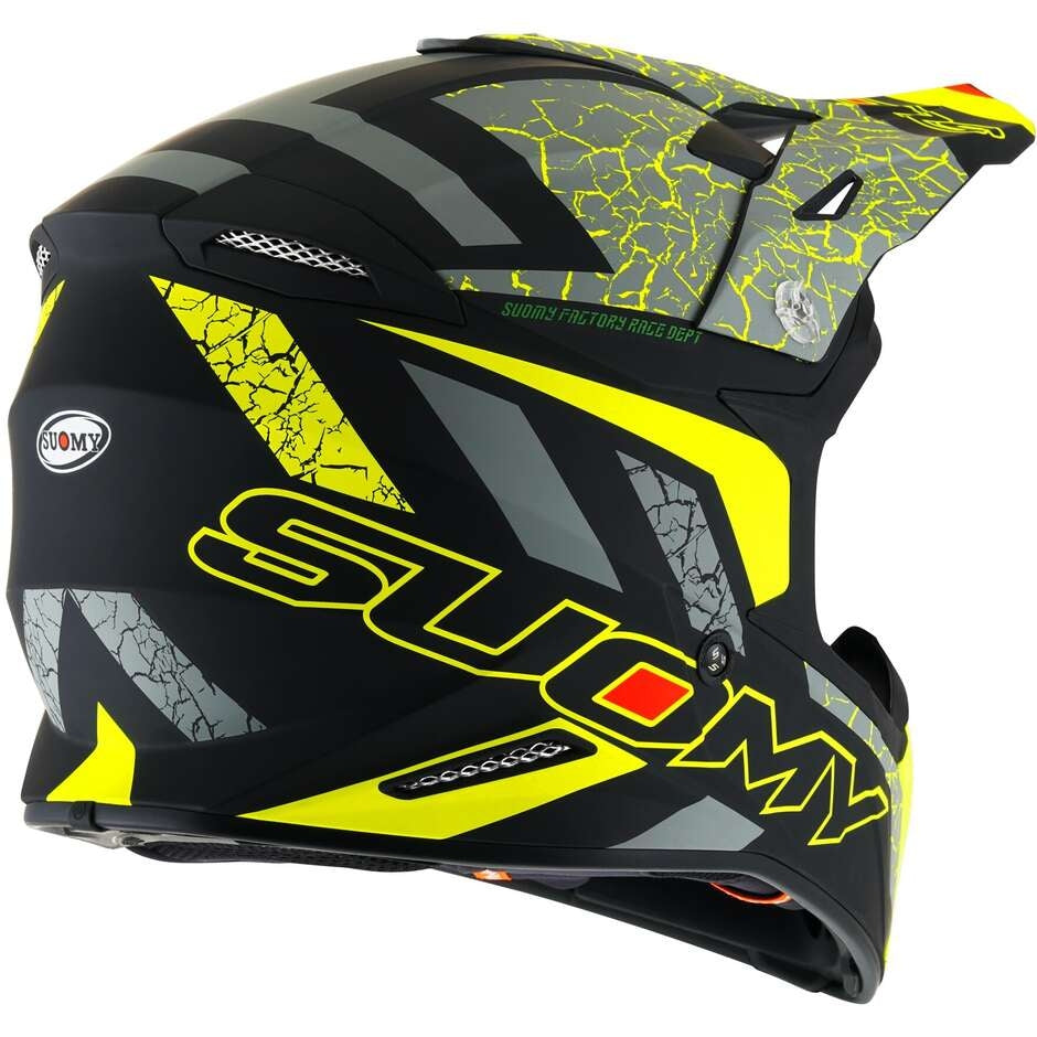 SUOMY-CASCOS X-WING REEL MATT YELLOW FLUO - SECURTEX MOTOR S.L (t/a MaximoMoto)