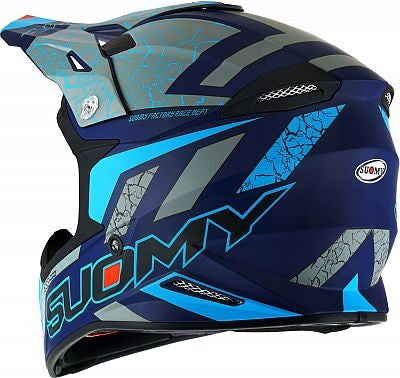 SUOMY-CASCOS X-WING REEL MATT BLUE FLUO - SECURTEX MOTOR S.L (t/a MaximoMoto)