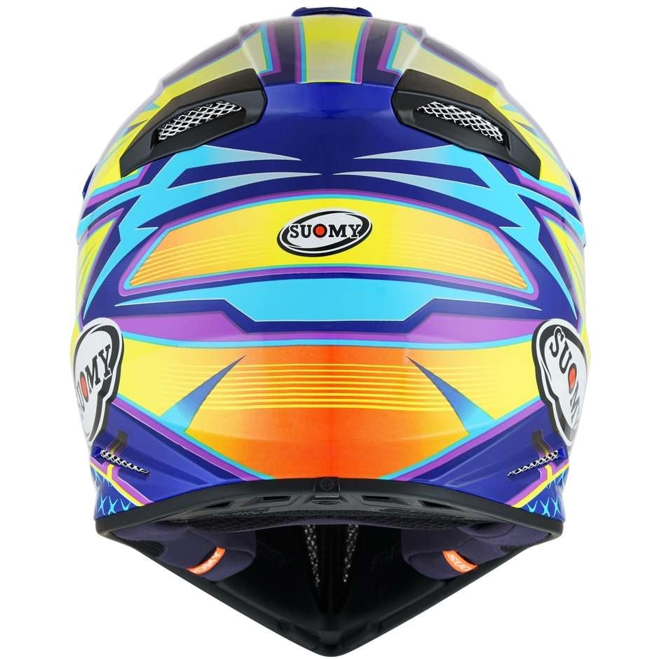 SUOMY-CASCOS X-WING DUEL BLUE/RED - SECURTEX MOTOR S.L (t/a MaximoMoto)