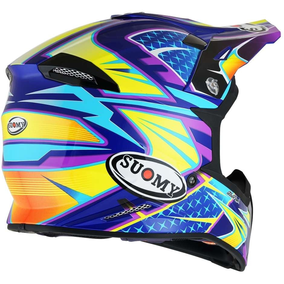 SUOMY-CASCOS X-WING DUEL BLUE/RED - SECURTEX MOTOR S.L (t/a MaximoMoto)