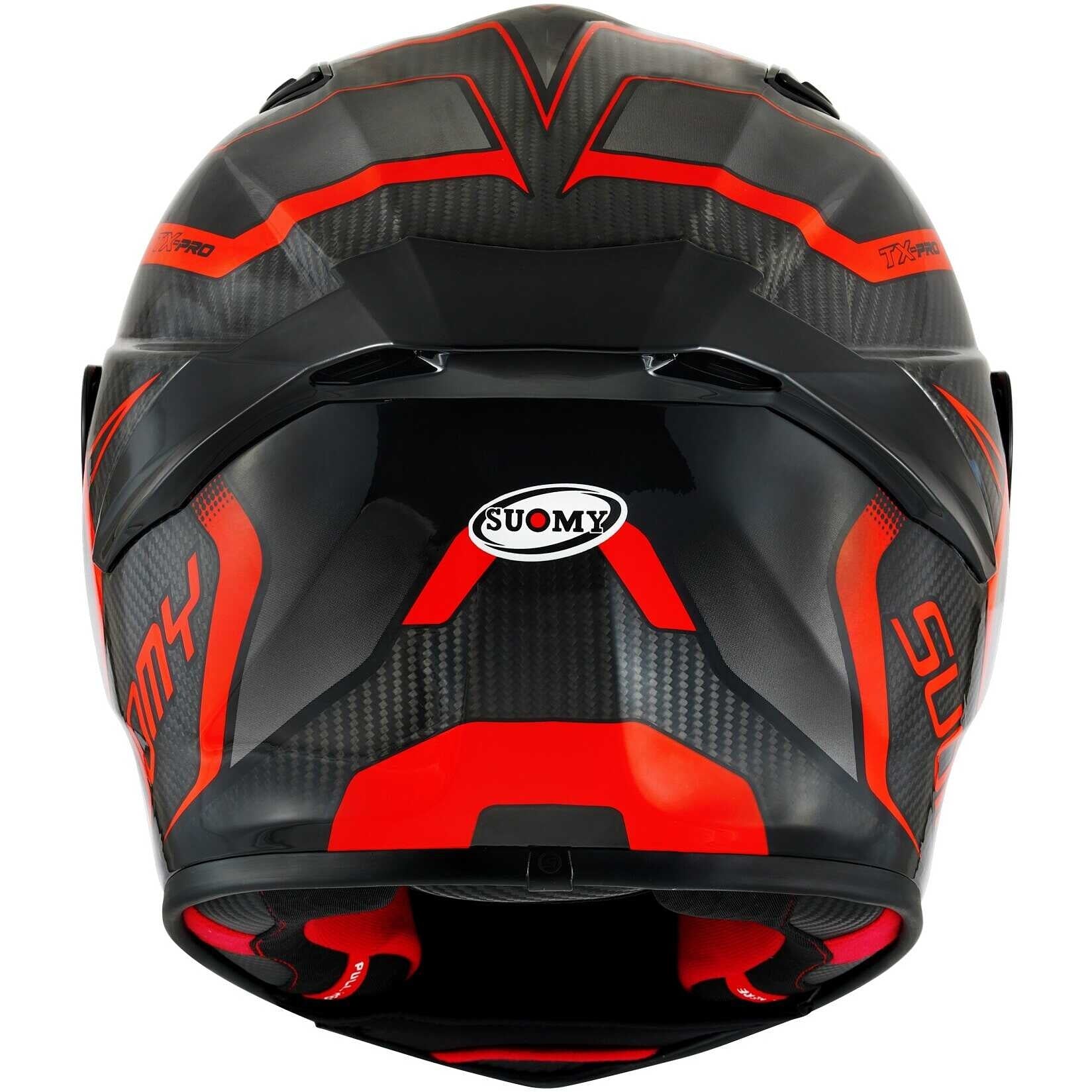 SUOMY-CASCOS TX-PRO ADVANCE RED FLUO - SECURTEX MOTOR S.L (t/a MaximoMoto)