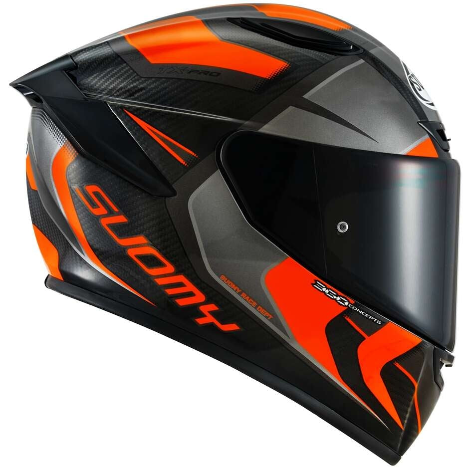 SUOMY-CASCOS TX-PRO ADVANCE ORANGE FLUO - SECURTEX MOTOR S.L (t/a MaximoMoto)
