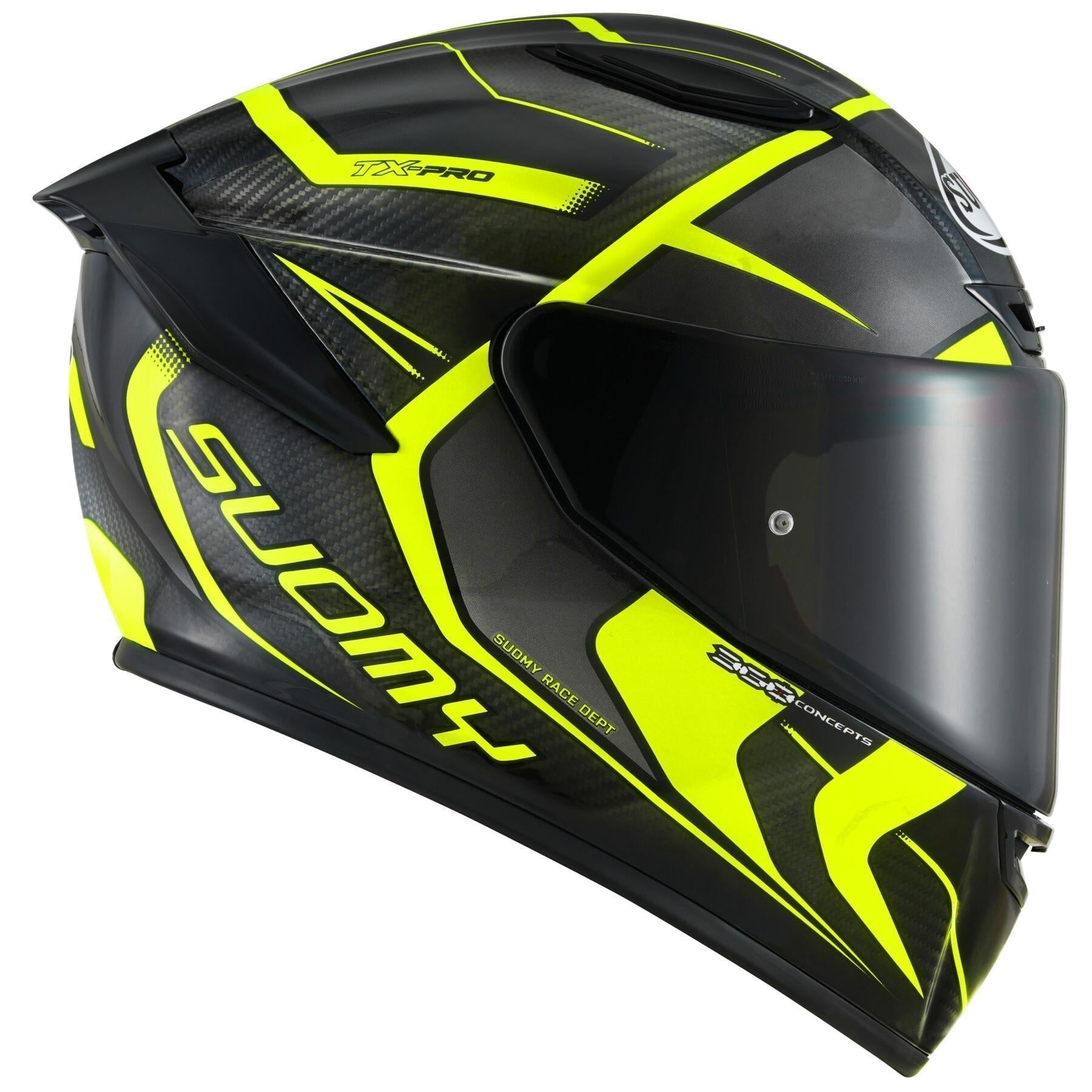 SUOMY-CASCOS TX-PRO ADVANCE YELLOW FLUO E06 - SECURTEX MOTOR S.L (t/a MaximoMoto)