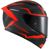 SUOMY-CASCOS TRACK-1 REACTION MATT ANTHRACITE/RED - SECURTEX MOTOR S.L (t/a MaximoMoto)