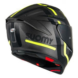 SUOMY-CASCOS TRACK-1 NINETY SEVEN MATT GUN METAL/YELLOW - SECURTEX MOTOR S.L (t/a MaximoMoto)