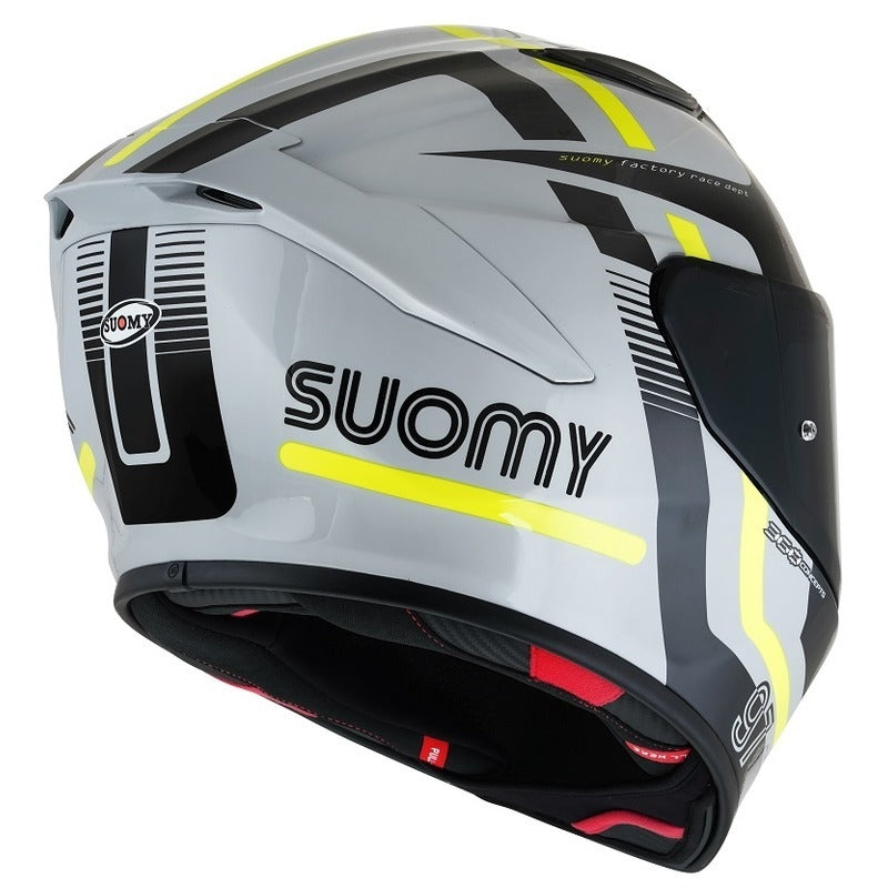SUOMY-CASCOS TRACK-1 NINETY SEVEN GREY/YELLOW E06 - SECURTEX MOTOR S.L (t/a MaximoMoto)