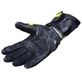 R-TECH - Guante Piel Robo Lady Negro/Amarillo Fluor - SECURTEX MOTOR S.L (t/a MaximoMoto)