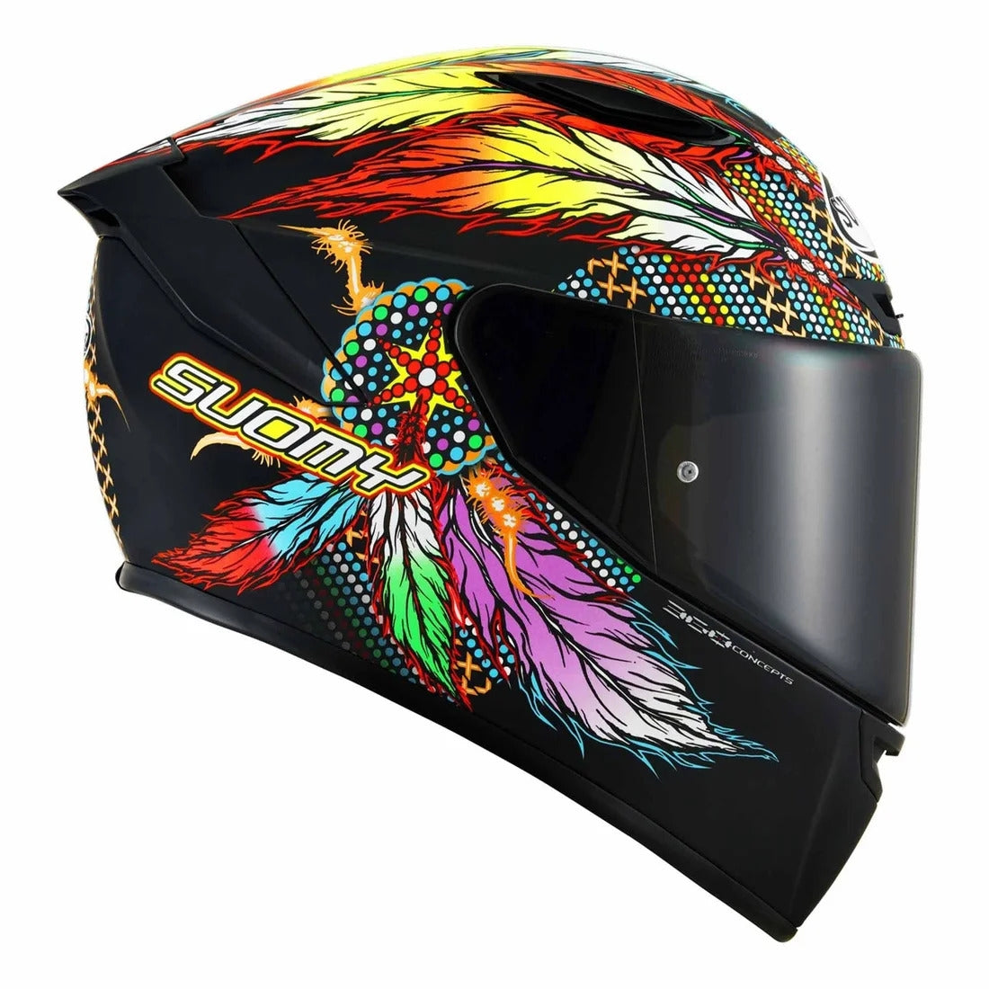 SUOMY-CASCOS TRACK-1 CHIEFTAIN MULTI MATT BLACK - SECURTEX MOTOR S.L (t/a MaximoMoto)