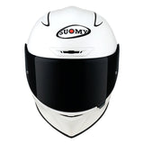 SUOMY-CASCOS TRACK-1 PLAIN WHITE E06 - SECURTEX MOTOR S.L (t/a MaximoMoto)