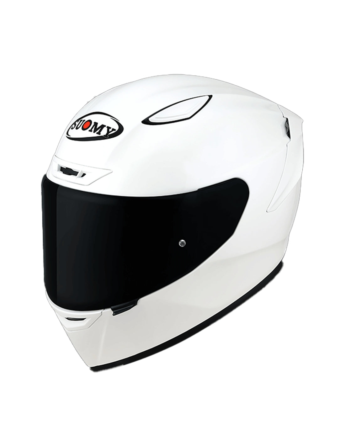 SUOMY-CASCOS TRACK-1 PLAIN WHITE - SECURTEX MOTOR S.L (t/a MaximoMoto)