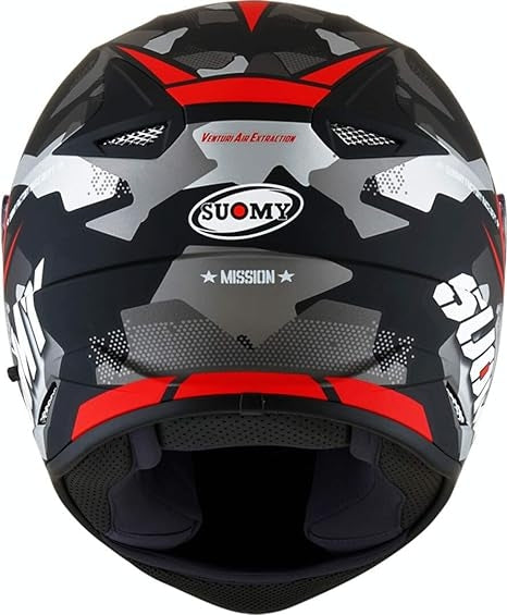 SUOMY-CASCOS STELLAR RACE SQUAD MATT RED - SECURTEX MOTOR S.L (t/a MaximoMoto)