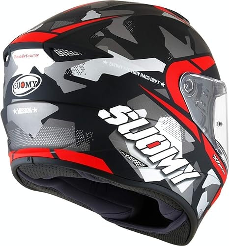 SUOMY-CASCOS STELLAR RACE SQUAD MATT RED - SECURTEX MOTOR S.L (t/a MaximoMoto)