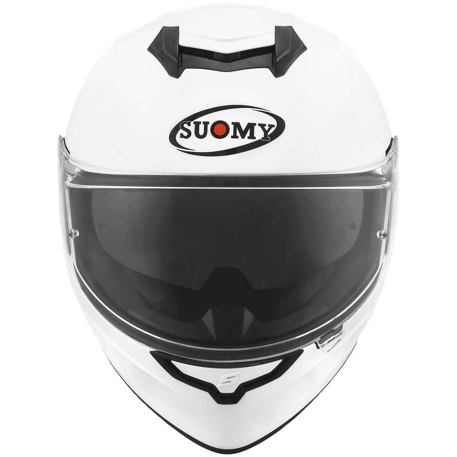 SUOMY-CASCOS STELLAR PLAIN WHITE - SECURTEX MOTOR S.L (t/a MaximoMoto)