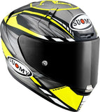 SUOMY-CASCOS SR-GP ON BOARD GREY/YLW FLUO MATT - SECURTEX MOTOR S.L (t/a MaximoMoto)