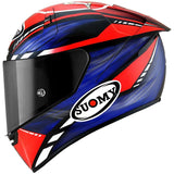 SUOMY-CASCOS SR-GP ON BOARD BLUE/RED FLUO - SECURTEX MOTOR S.L (t/a MaximoMoto)