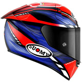 SUOMY-CASCOS SR-GP ON BOARD BLUE/RED FLUO - SECURTEX MOTOR S.L (t/a MaximoMoto)
